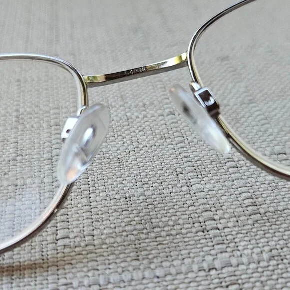 Vintage Charmant Aristar Men Eyeglasses Frame AR6771 Gold Tone 54[]17 145 - Picture 10 of 12